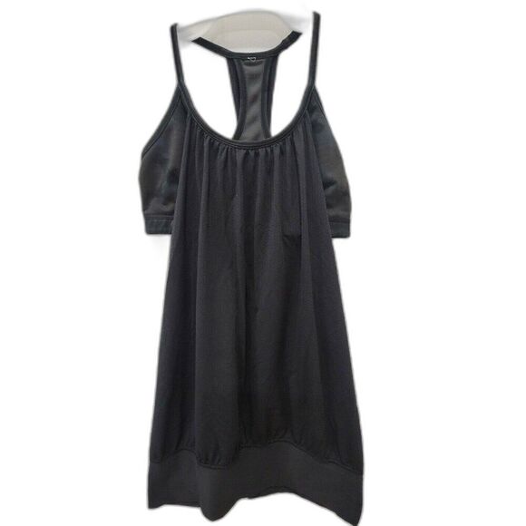 Lululemon  size 4 No Limits Built in Camo Bra  tank top Black - Picture 3 of 13